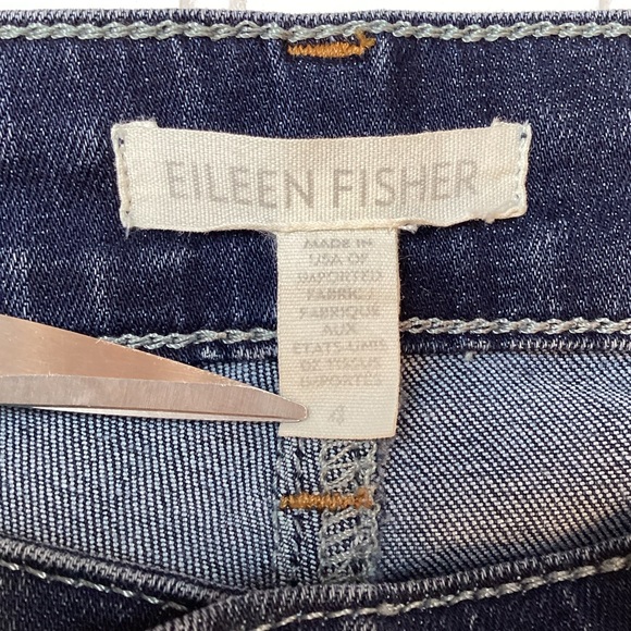 Eileen Fisher Raw Hem Skinny Jean - Picture 8 of 10